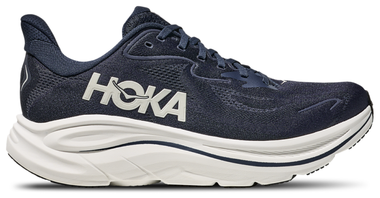 HOKA Clifton 10 - Men's White/Navy product view