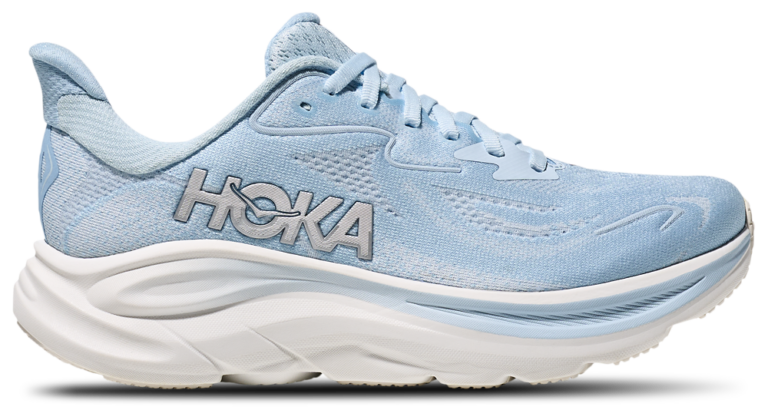 HOKA Clifton 10 - Women's Glacier Blue/Silver product view