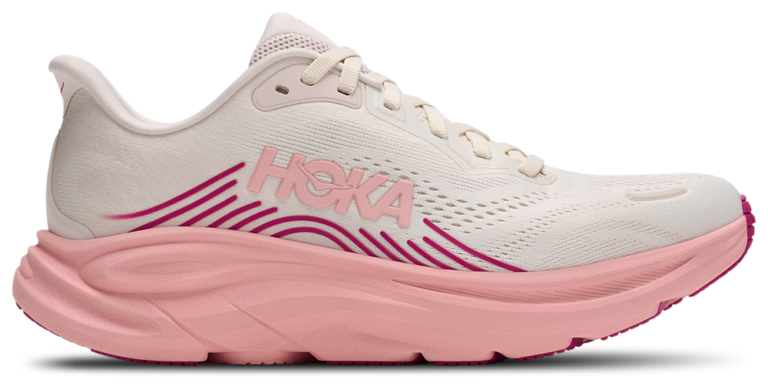 HOKA Clifton 11 - Women's Tan/Pink product view