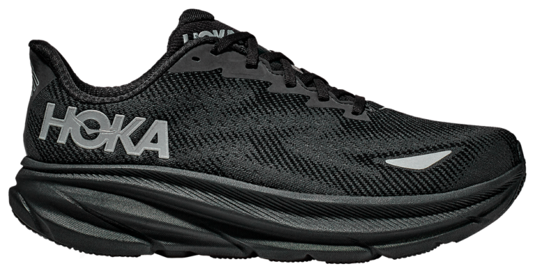 HOKA Clifton 9 GTX - Men's Black/Black/Black product view