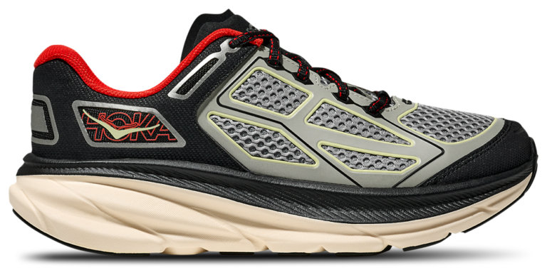 HOKA Clifton One9 - Men's Black/Habanero/White product view