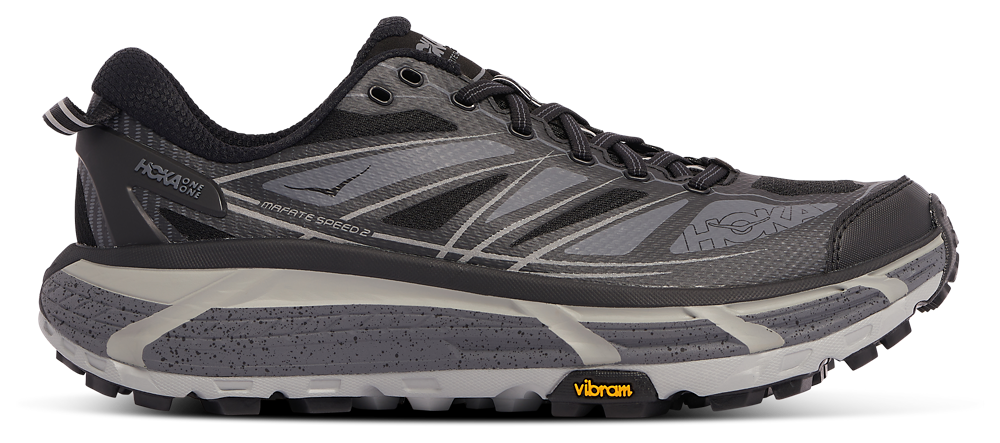 HOKA Mafate Speed 2 - Men's Black/Castle Rock product view