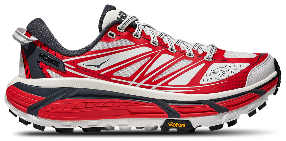 HOKA Mafate Speed 2 - Men's Cerise/White product view