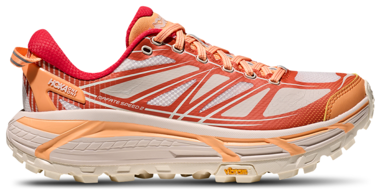 HOKA Mafate Speed 2 - Women's Ember/Pale Tangerine product view