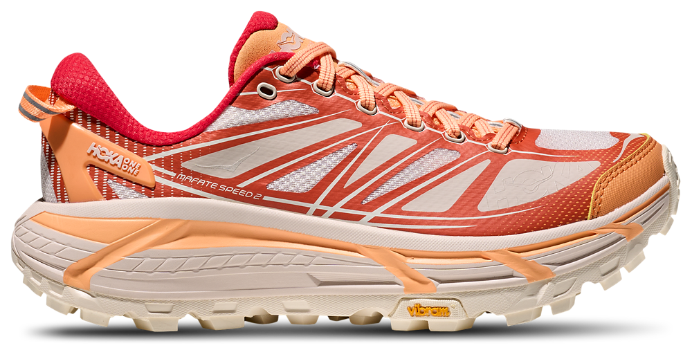 HOKA Mafate Speed 2 - Women's Ember/Pale Tangerine product view