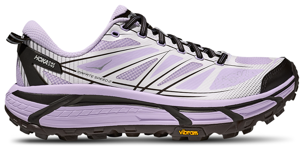 HOKA Mafate Speed 2 - Women's White/Iris Flower product view