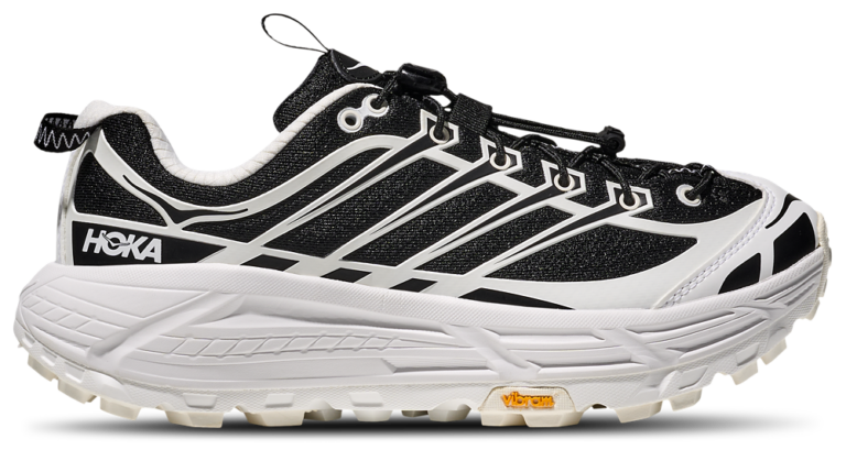 HOKA Mafate Speed Three 2 - Men's Frost/Black product view