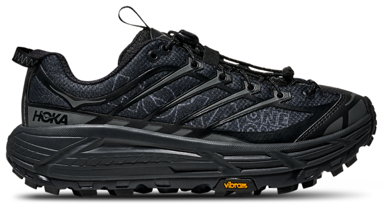 HOKA Mafate Three2 Wordmark - Men's Outer Orbit/Black product view