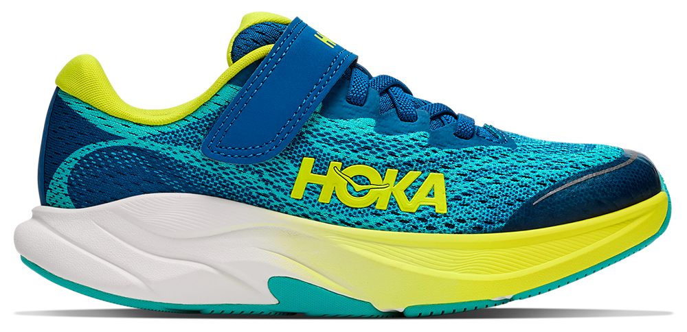HOKA Rincon 4 - Boys' Preschool Blue/Yellow product view
