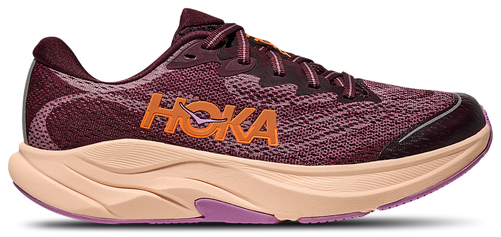 HOKA Rincon 4 - Girls' Grade School Classic Mauve/Black Cherry product view