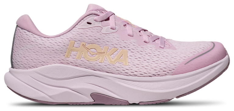 HOKA Rincon 4 - Girls' Grade School Pink/White product view