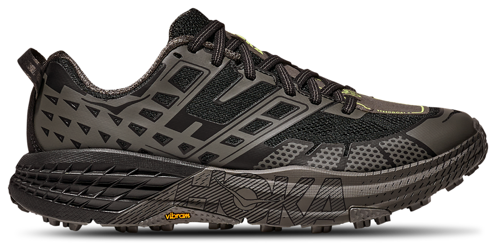 HOKA Speedgoat 2 - Men's Black/Brown product view