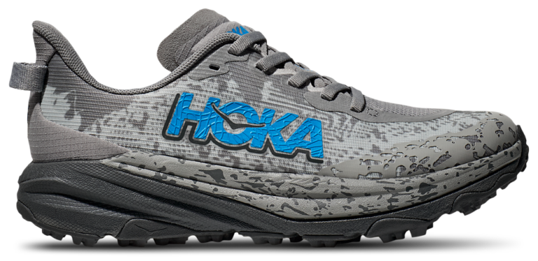 HOKA Speedgoat 6 - Girls' Grade School Galactic Grey/Blue product view