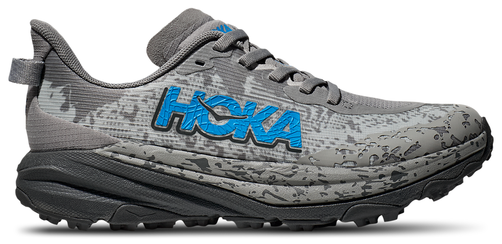 HOKA Speedgoat 6 - Girls' Grade School Galactic Grey/Blue product view