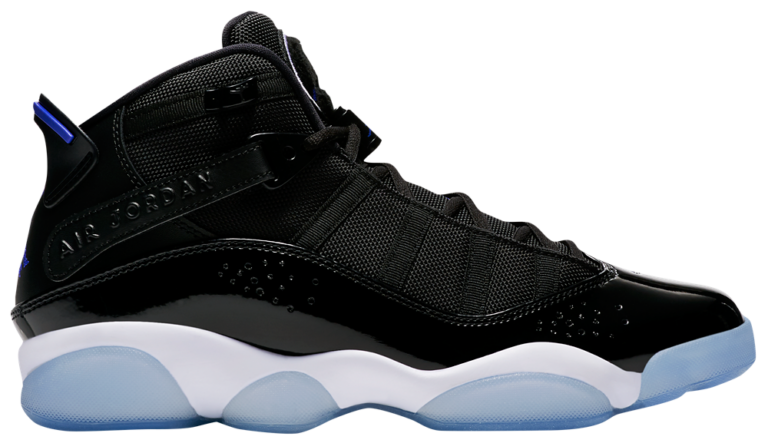 Jordan 6 Rings - Men's Black/Hyper Royal/White product view