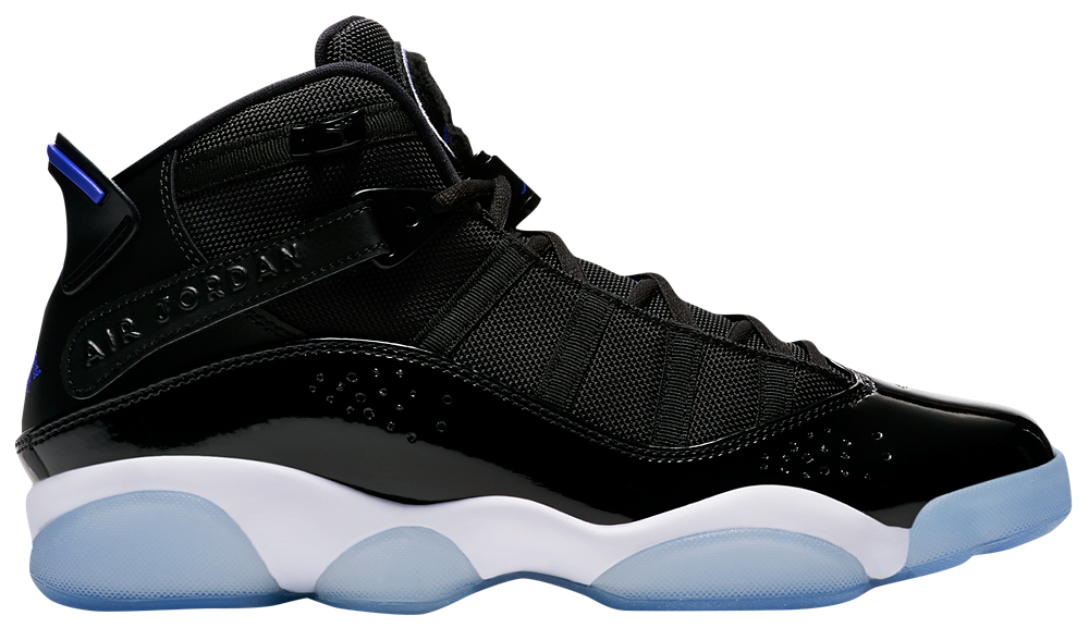 Jordan 6 Rings - Men's Black/Hyper Royal/White product view