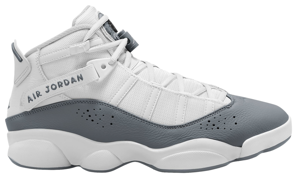 Jordan 6 Rings - Men's White/White/Cool Grey product view