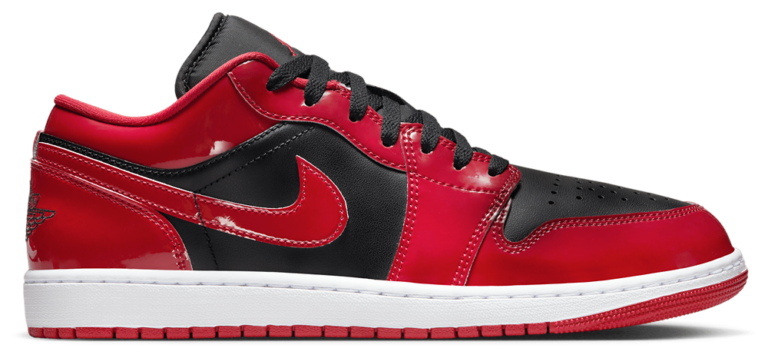Jordan Air Jordan 1 Low SE - Men's Varsity Red/Black/White product view