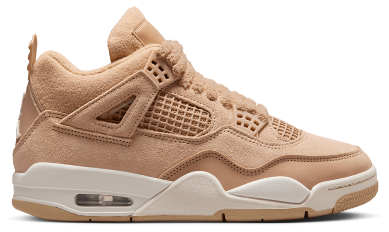 Jordan Air Jordan 4 Retro - Women's Hemp/Light Orewood Brown product view