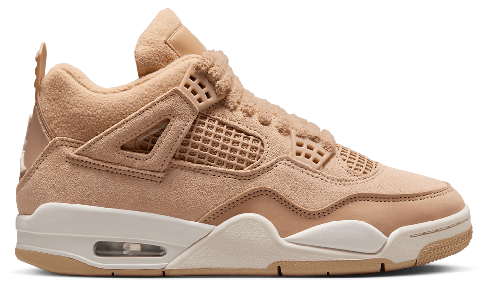 Jordan Air Jordan 4 Retro - Women's Hemp/Light Orewood Brown product view