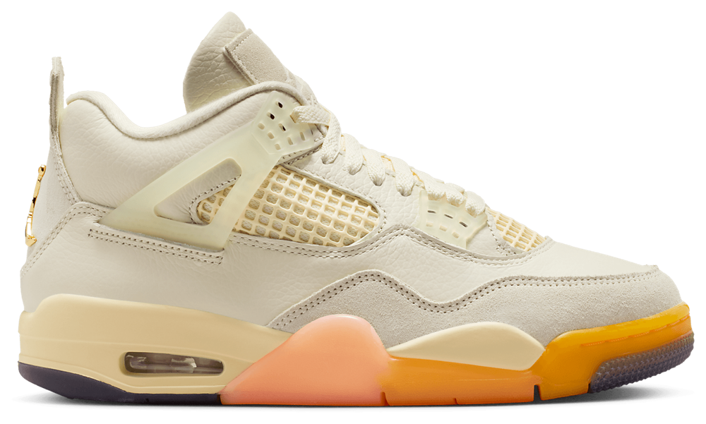 Jordan Air Jordan 4 Retro - Women's Metallic Gold/Muslin/Coconut Milk product view