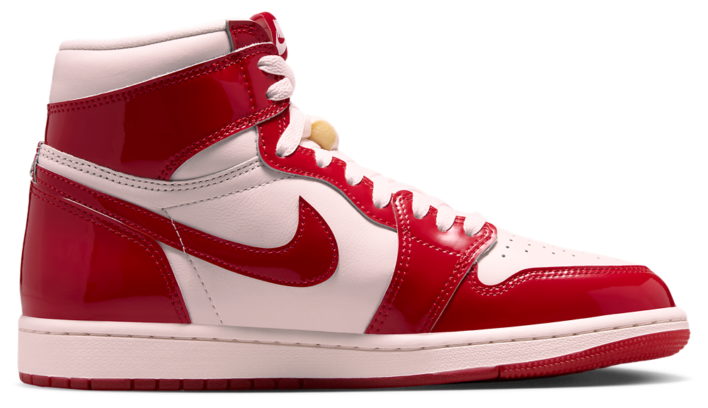 Jordan Air Jordan Retro 1 Hi RMSTD - Women's University Red/Light Soft Pink/Metallic Silver product view