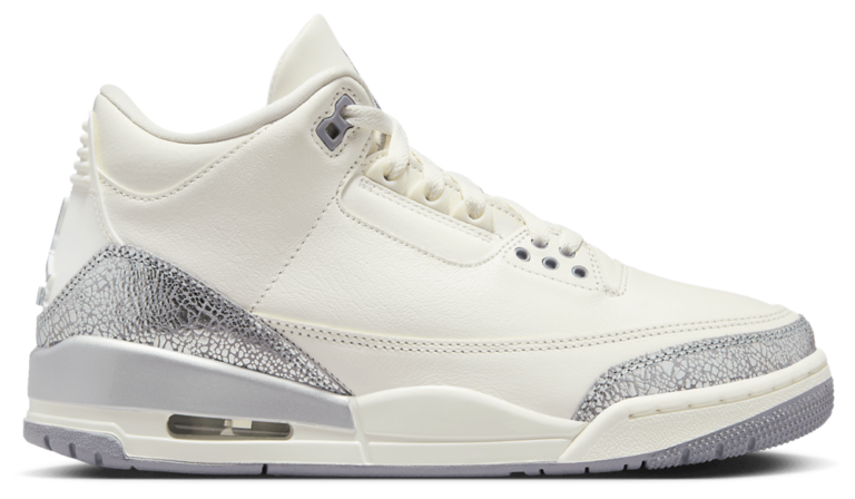 Jordan Air Jordan Retro 3 - Women's Sail/Cement product view