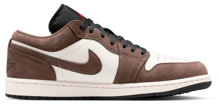 Jordan AJ 1 Low - Men's Black/Palomino/Phantom product view