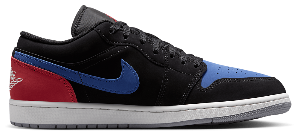 Jordan AJ 1 Low - Men's Black/True Blue/Summit White product view
