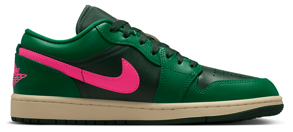 Jordan AJ 1 Low - Women's Malachite/Pink Blast/Fir product view