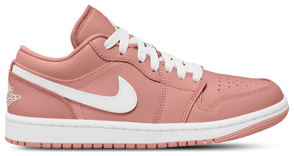 Jordan AJ 1 Low - Women's Rust Pink/Rust Pink/White product view