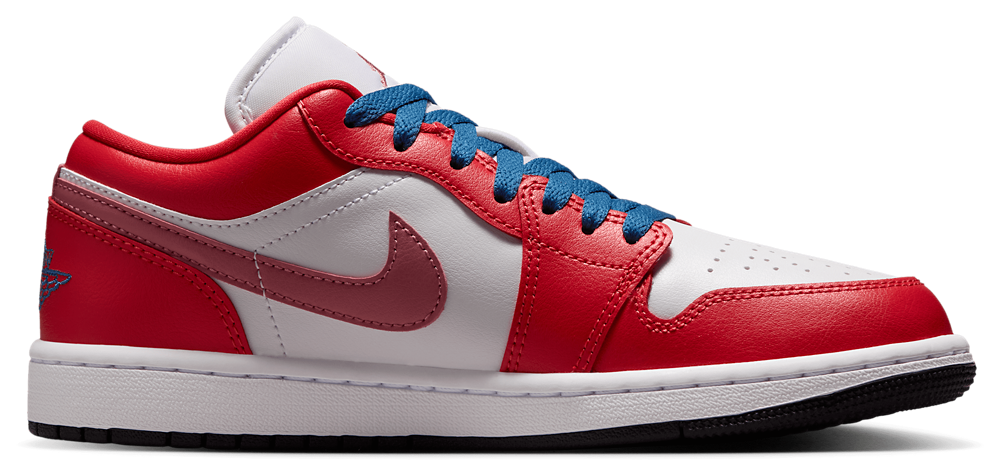 Jordan AJ 1 Low - Women's Track Red/True Blue/White product view