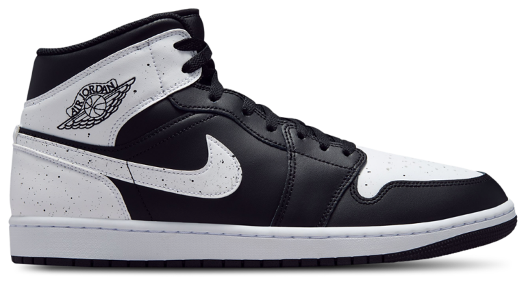 Jordan AJ 1 Mid SE - Men's Black/White/Black product view