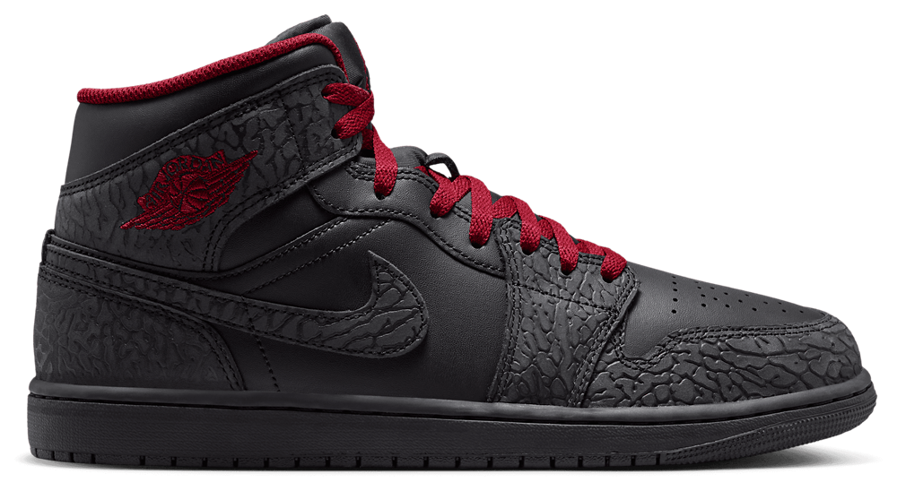 Jordan AJ 1 Mid SE - Men's Tough Red/Black/Black product view