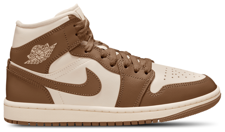 Jordan AJ 1 Mid - Women's Light British Tan/Chalk product view