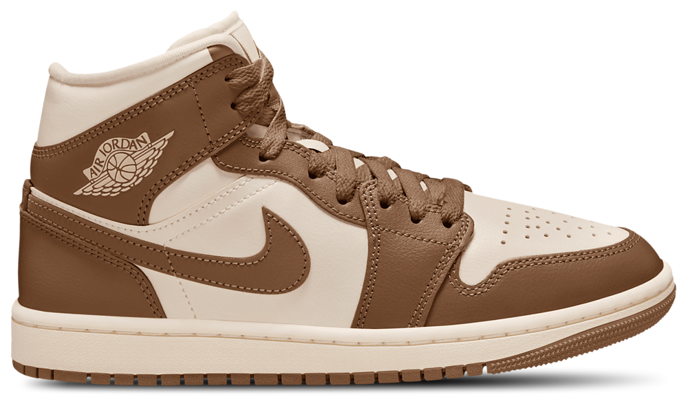 Jordan AJ 1 Mid - Women's Light British Tan/Chalk product view