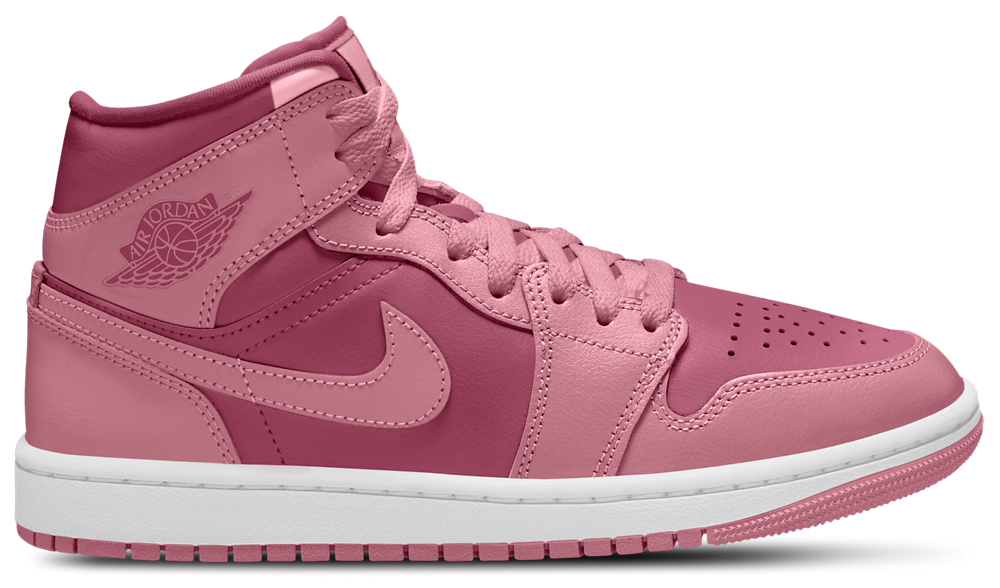 Jordan AJ 1 Mid - Women's Red/White product view
