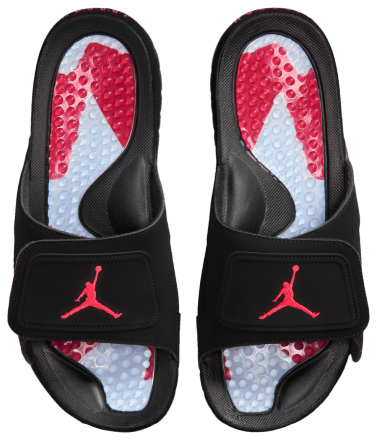 Jordan Hydro VI Retro - Men's Black/Infrared product view