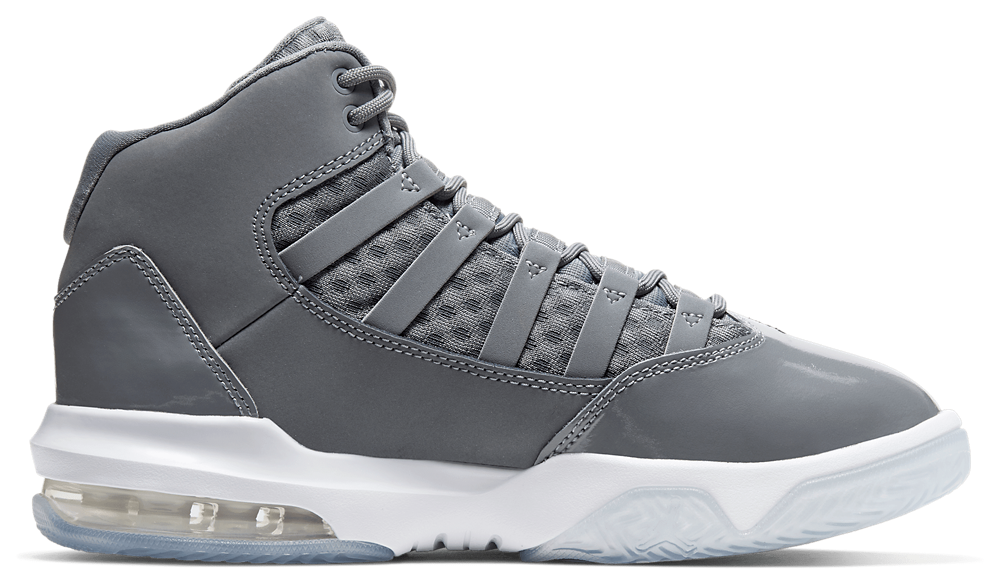 Jordan Max Aura - Boys' Grade School White/Cool Grey/Black product view