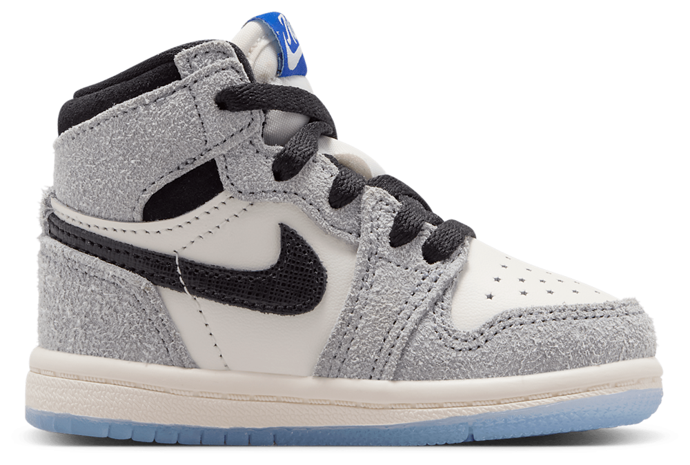 Jordan Retro 1 High OG - Boys' Toddler Game Royal/Cool Grey/Black product view