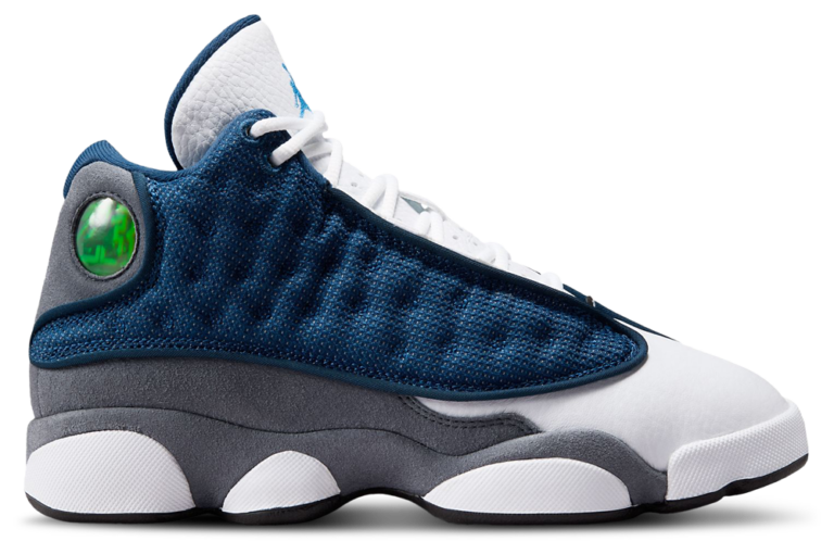 Jordan Retro 13 - Boys' Grade School University Blue/Grey/Navy product view