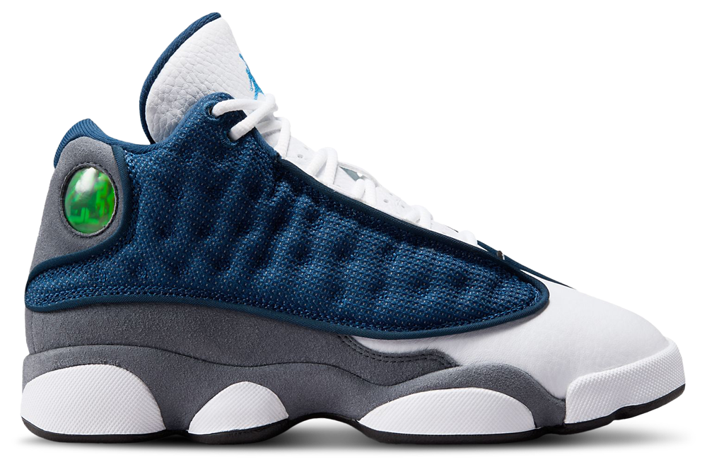 Jordan Retro 13 - Boys' Grade School University Blue/Grey/Navy product view