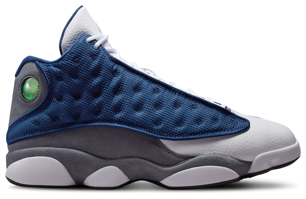 Jordan Retro 13 - Men's Navy/University Blue/Flint Grey product view
