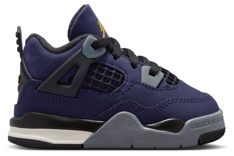 Jordan Retro 4 - Boys' Toddler Purple/Black product view