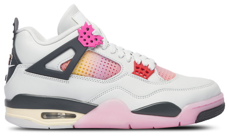 Jordan Retro 4 - Men's White/Multi product view