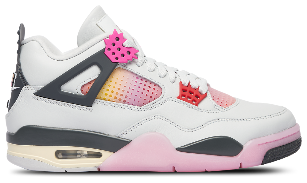 Jordan Retro 4 - Men's White/Multi product view
