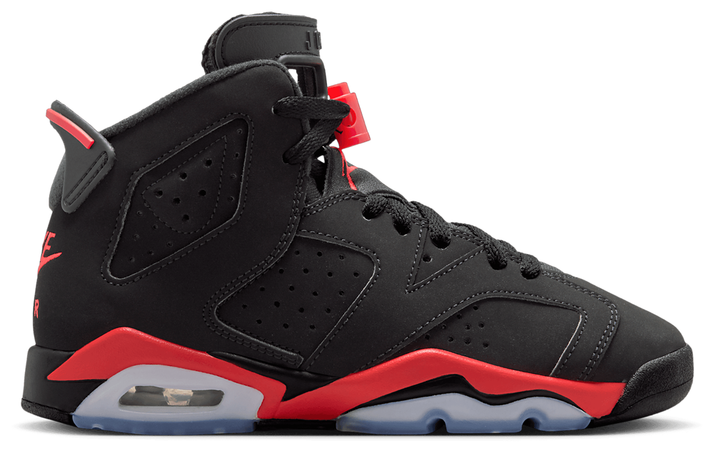 Jordan Retro 6 - Boys' Grade School Black/Red product view