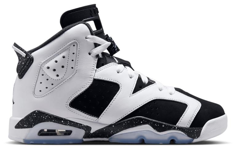 Jordan Retro 6 - Boys' Grade School Black/White/Black product view