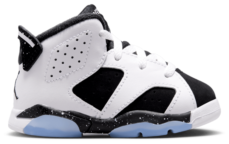 Jordan Retro 6 - Boys' Toddler Black/White/Black product view