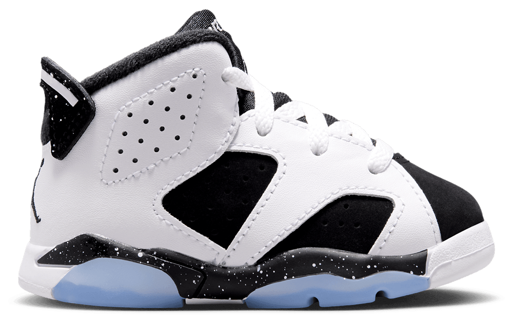 Jordan Retro 6 - Boys' Toddler Black/White/Black product view